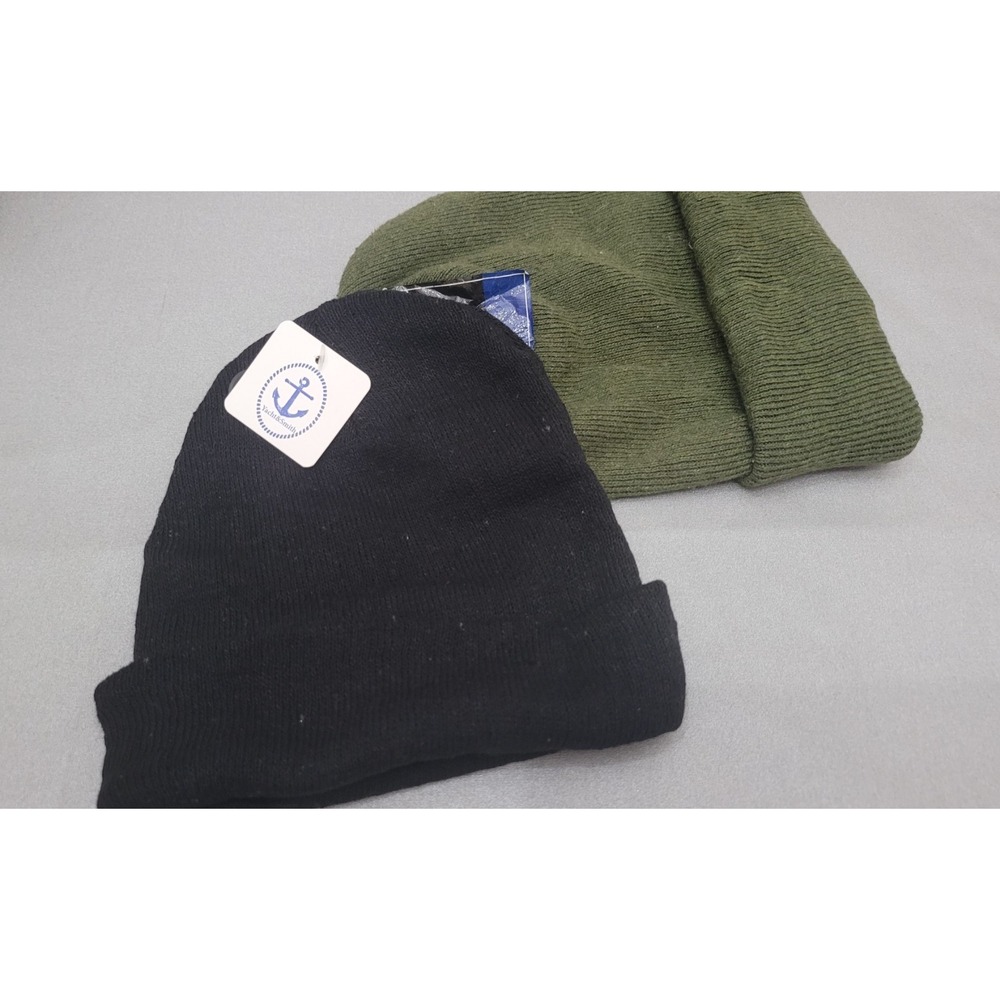 TWO‎ Beanies Rugged Wear And Yacht & Smith, One Size Winter Hats, Two Boggings - Picture 3 of 3